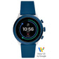 FOSSIL Q Sport HR Smartwatch Blue Rubber Strap FTW4036