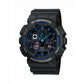 CASIO G-Shock Anadigi Black Rubber Strap GA-100-1A2ER