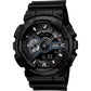 CASIO G-SHOCK Black Rubber Strap GA-110-1BER