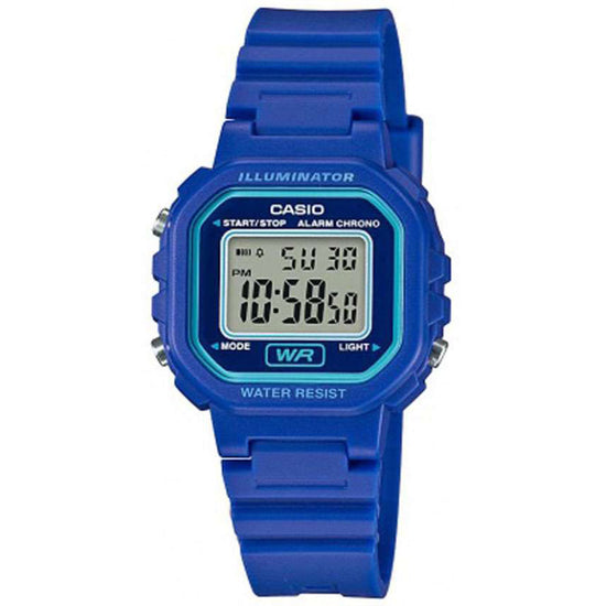 CASIO Sport Blue Rubber Stap LA-20WH-2AEF