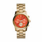 MICHAEL KORS Runway Chrono Gold Stainless Steel Bracelet MK6162