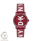 DKNY Soho Red Leather Strap NY2774