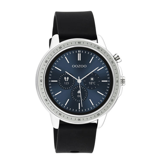 OOZOO Smartwatch Q00300 Black Rubber Strap