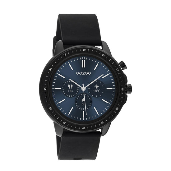 OOZOO Smartwatch Q00304 Black Rubber Strap