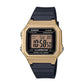 CASIO Collection Black Rubber Strap W-217HM-9AVEF