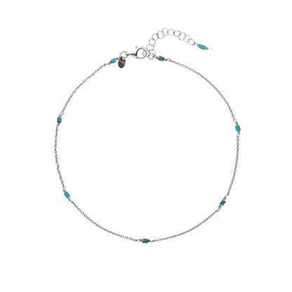 TURQUOISE ANKLET