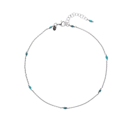 TURQUOISE ANKLET