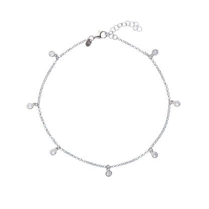 ZIRCONS ANKLET