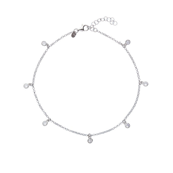 ZIRCONS ANKLET