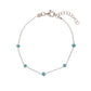 CRYSTAL BEAD ANKLET
