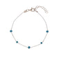 CRYSTAL BEAD ANKLET