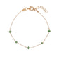 CRYSTAL BEAD ANKLET