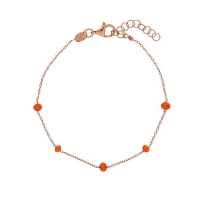 CRYSTAL BEAD ANKLET