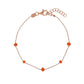 CRYSTAL BEAD ANKLET