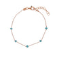 CRYSTAL BEAD ANKLET