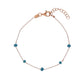 CRYSTAL BEAD ANKLET