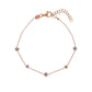 CRYSTAL BEAD ANKLET